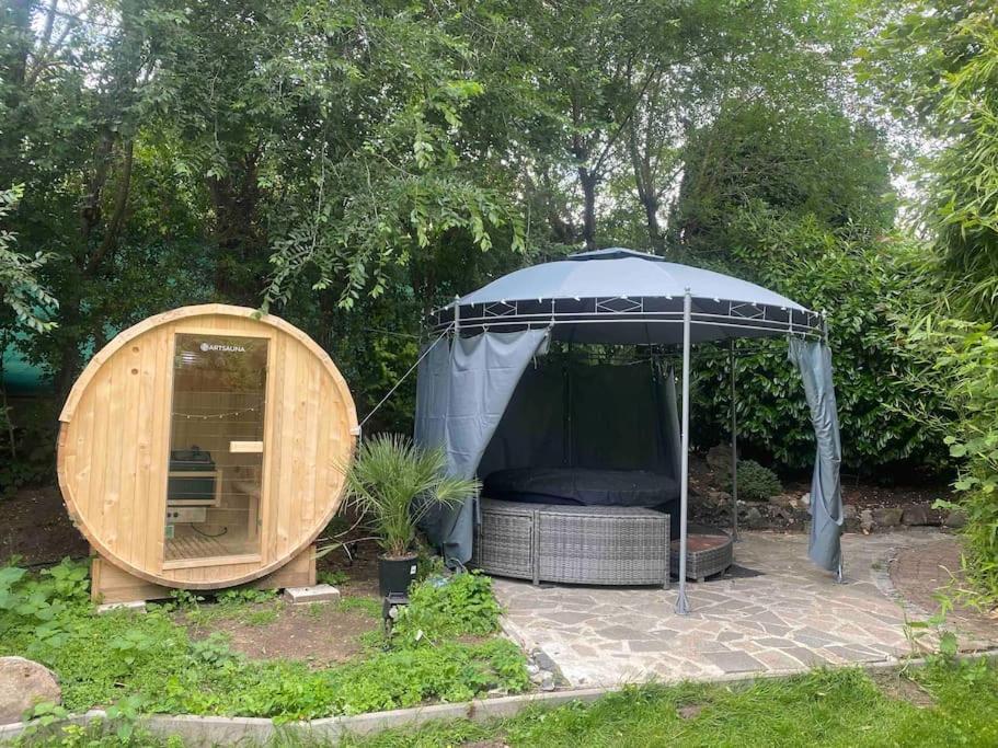 Ferien-Villa Direkt Am Rhein Sauna/Whirlpool Gotterswickerhamm Eksteriør billede